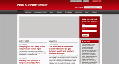 Desktop Screenshot of perusupportgroup.org.uk